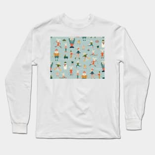 Arctic Animals Long Sleeve T-Shirt